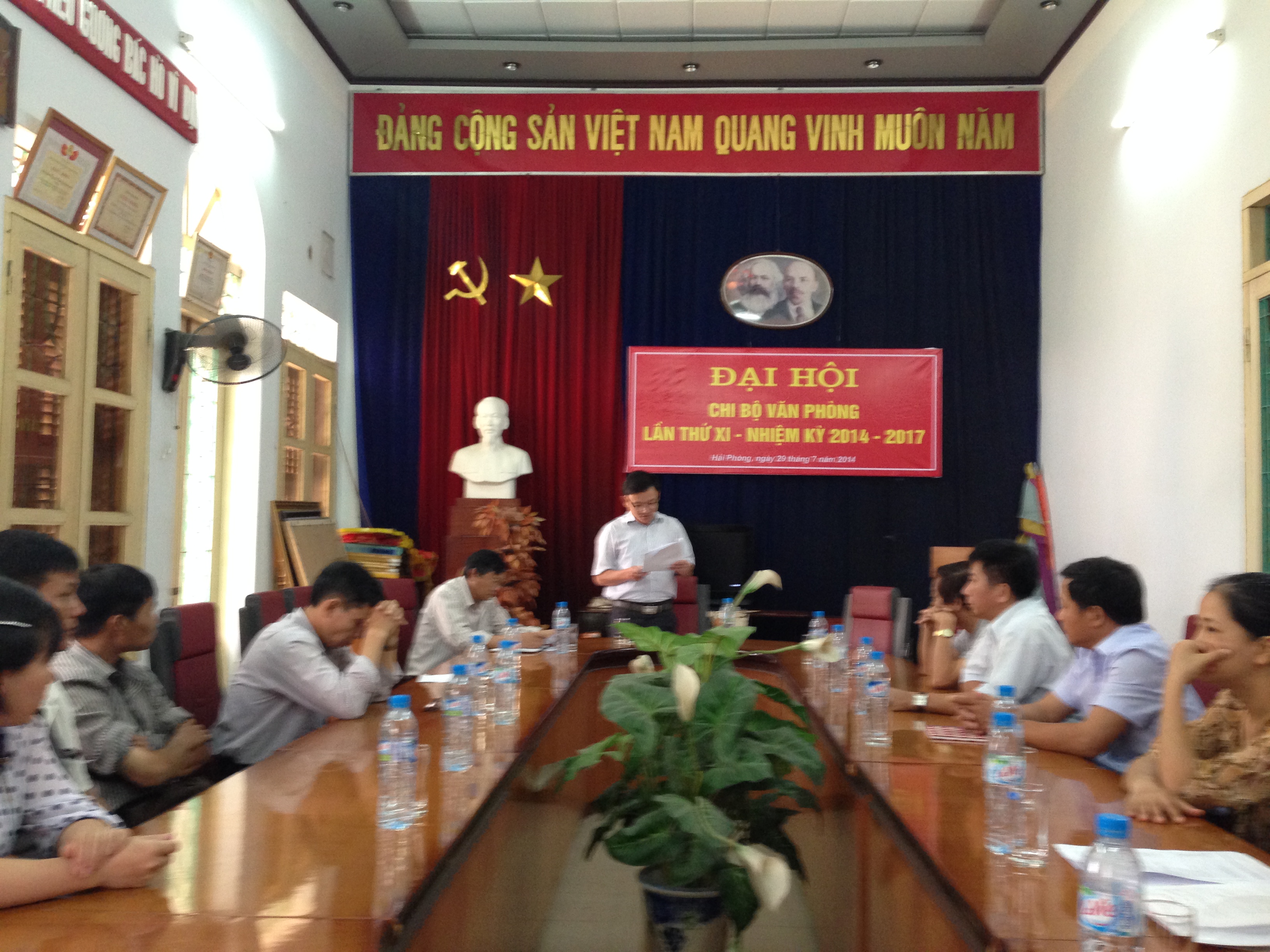 Đại hội chi bộ khối văn phòng Công ty lần thứ 11 nhiệm kỳ 2014 -2017